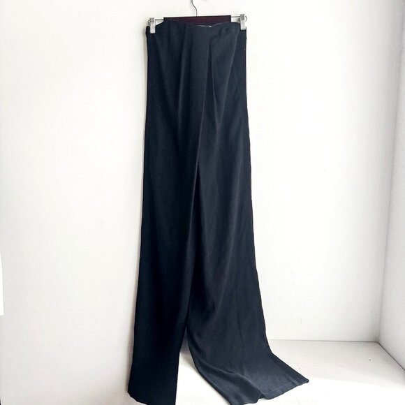 BCBG Max Azria Black Strapless Boned Bodice Jumpsuit XS - Picture 1 of 5